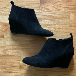 Suede booties